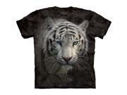 The Mountain 1038183 White Tiger Reflection T Shirt Extra Large