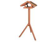TRIXIE Pet Products 5570 Traditional Wooden Bird Feeder With Stand