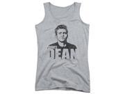 Trevco Dean The Dean Juniors Tank Top Athletic Heather Extra Large