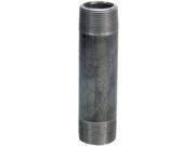 Anvil International 8700143400 1.5 x 3 in. Steel Pipe Fitting Black Nipple