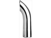 AP PRODUCTS CTD4000 Chrome Plated 4 In. Double Turn Down Exhaust Tip