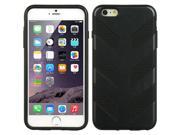 DreamWireless TCRIP6L FB BK Apple iPhone 6 Plus Hybrid Case Black TPU Plus Fish Bone PC Black