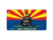 Smart Blonde KC 5421 Do Not Tread On Me Arizona State Flag Novelty Key Chain
