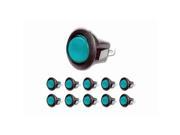 AUDIOP EC1217BLUE 10 Pack Switch Round Rocker with Blue Led