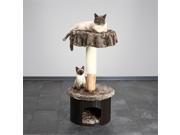 TRIXIE Pet Products 46590 Meru Natural Cat Tree Marbled Brown Gray