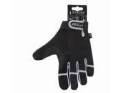 Ventura 719950 G Gray Full Finger Touch Gloves in Size Medium