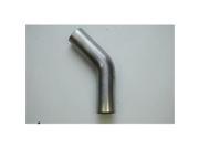 VIBRANT 13092 Stainless Steel Exhaust Pipe Bend 45 Degree 1.5 In.