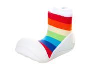 Attipas AR03 S Rainbow Shoes US 3.5 White Small