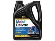 Mobil MO01304G Gallon 15W40 Super Diesel Engine Oil Pack of 4