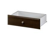 Easy Track Closet Easy Track 8in. Truffle Deluxe Drawer RD2508 T