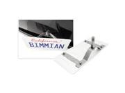 Bimmian TPH89N354 Mechunik Tow Hook License Plate Holder Fits For BMW E89 Titanium Silver