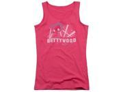 Trevco Boop Bettywood Juniors Tank Top Hot Pink Extra Large