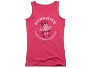 Trevco Mighty Mouse Dynamite Juniors Tank Top Hot Pink Small