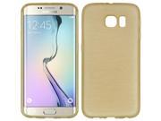 DreamWireless CSSAMS6EDGE TS CHGO Samsung Galaxy S6 Edge Crystal Skin Case Transparent Champagne Gold