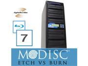 Produplicator MDISC07BD Write Once Read Forever 7 Burner M Disc Ready CD DVD Duplicator plus Free 10pk MDisc DVD