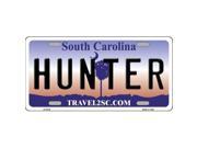 Smart Blonde LP 6276 Hunter South Carolina Novelty Metal License Plate
