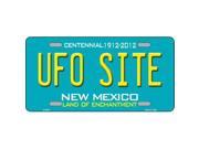 Smart Blonde LP 6673 UFO Site New Mexico Novelty Metal License Plate
