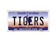 Smart Blonde LP 6306 Tigers South Carolina Novelty Metal License Plate