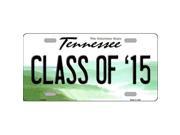 Smart Blonde LP 6442 Class of 15 Tennessee Novelty Metal License Plate