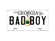 Smart Blonde LP 6157 Bad Boy Georgia Novelty Metal License Plate