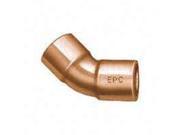 Elkhart Products 31096 .5 In. Wrot Copper 45 Degree Elbow