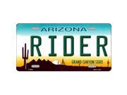Smart Blonde LP 6099 Arizona Rider Novelty Metal License Plate