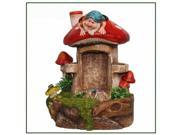 SINTECHNO Cute Gnome and Frog Water Fountain