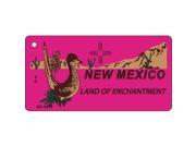 Smart Blonde KC 2479 New Mexico Pink Novelty Key Chain