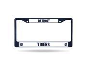 Detroit Tigers Metal License Plate Frame Navy