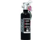 H3R HG100B 1.4 Lbs. Gas Clean Agent Fire Extinguisher Black