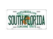 Smart Blonde LP 6022 South Florida Novelty Metal License Plate