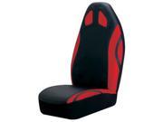 Auto Expressions 5075531 Universal Bucket Seat Cover Black Red