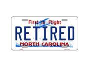 Smart Blonde LP 6480 Retired North Carolina Novelty Metal License Plate