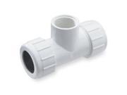 NDS CPT 0750 T PVC Compress Tee Thread 0.75 In.
