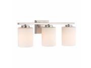 Efficient Lighting EL 250 03 313 Interior Vanity Fixture White Glass