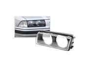 Bimmian HLL460YYL Replacement Head Light Lenses For E46 Coupe 2000 2003 All M3 Left