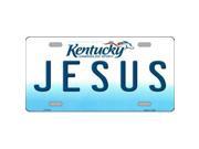 Smart Blonde LP 6791 Jesus Kentucky Novelty Metal License Plate