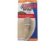 Kong Company 269950 Wild Whole Elk Antler For Dogs Assorted Brown Extra Small