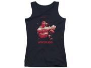 Trevco Bruce Lee The Shattering Fist Juniors Tank Top Black Small