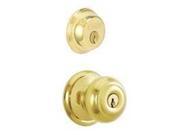 Schlage Lock Georgian Ent Dblt Cmb K4 Lt Br FB50VGEO505