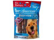 Pet Factory 78111 Rawhide Rolls Dog Treat 4 Pack