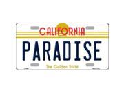 Smart Blonde LP 4904 Paradise California Novelty Metal License Plate