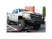 FAB FOURS CH11Q27601 2011 2014 Chevrolet Ranch Elite Bumper With Full Grille Guard
