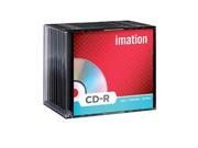 Imation 29908 CD R 80 Min 700MB 52X White Thermal Hub Printable