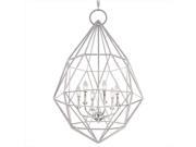 Murray Feiss F2942 6SLV 6 Light Marquise Chandelier Silver