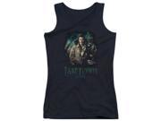 Trevco Hobbit Protector Juniors Tank Top Black Small