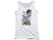 Trevco Bruce Lee A Little Bruce Juniors Tank Top White Small
