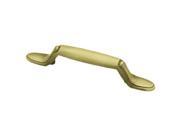 Liberty Hardware P50122V AB C7 5 in. Antique Brass Spoon Foot Pull