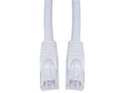 CableWholesale 10X6 091HD Cat5e White Ethernet Patch Cable Snagless Molded Boot 100 foot