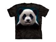 The Mountain 1032793 Panda Head T Shirt Extra Large